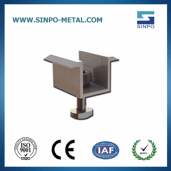 OEM Solar Panel Bracket MID and End Clamp for Solar Mounting System
