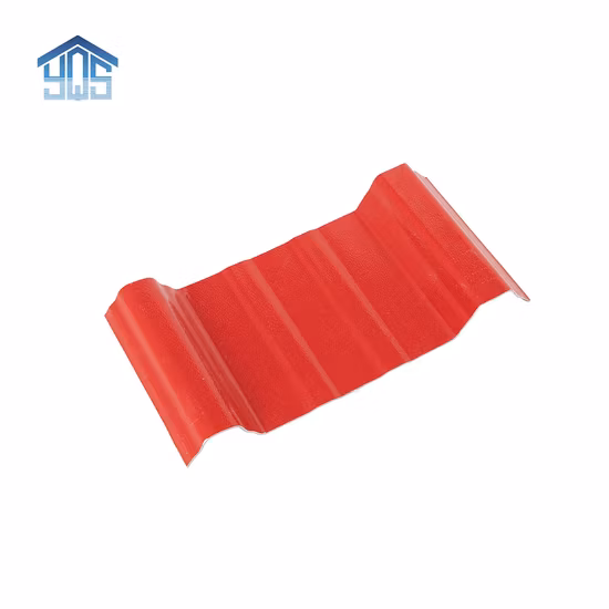 Factory Supply Price PVC Roof Tile Anti Corrosive Trapezoidal Wave UPVC Roofing Sheet for Warehouse