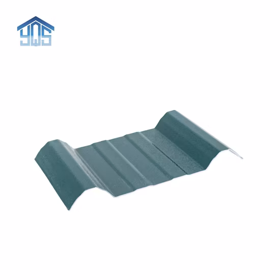 Factory Supply Price PVC Roof Tile Anti Corrosive Trapezoidal Wave UPVC Roofing Sheet for Warehouse