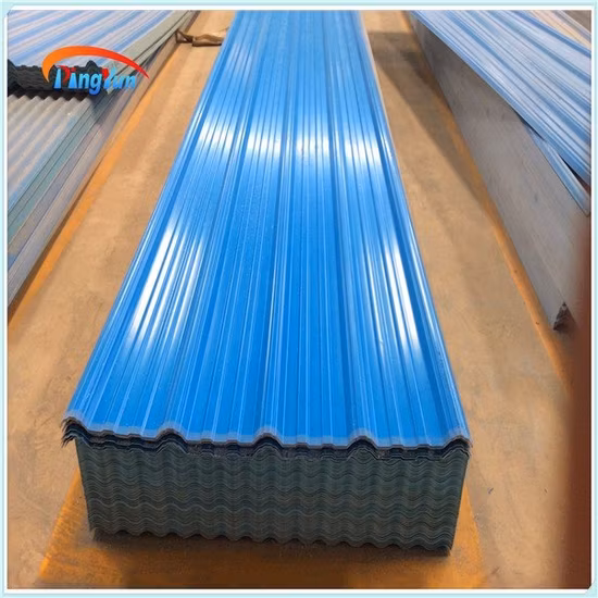 4 Layers Corrugated Synthetic Resin ASA PVC Spanish Plastic Roof Tiles Panels