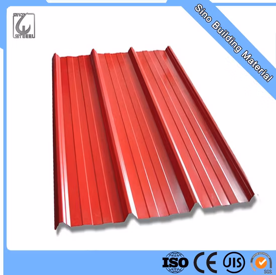 Dx51d Grade 0.14mm PVC Film Prepainted Corrugated Galvanized Steel Sheet