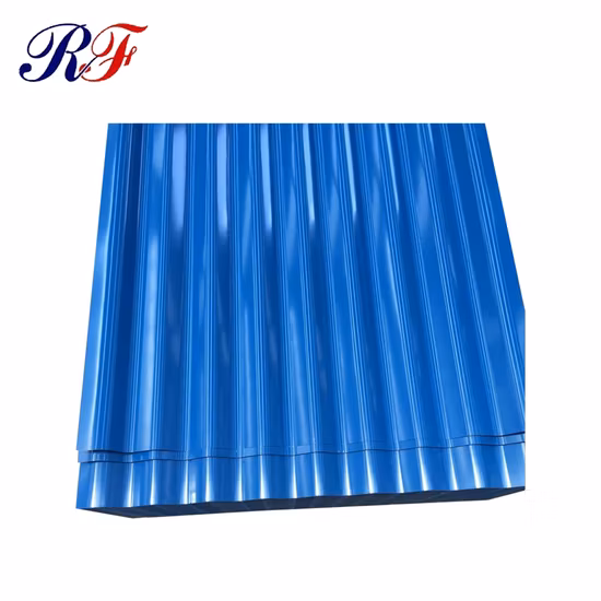 Prepainted PPGL Plastic PE Color Coated Aluzinc Corrugated Roofing