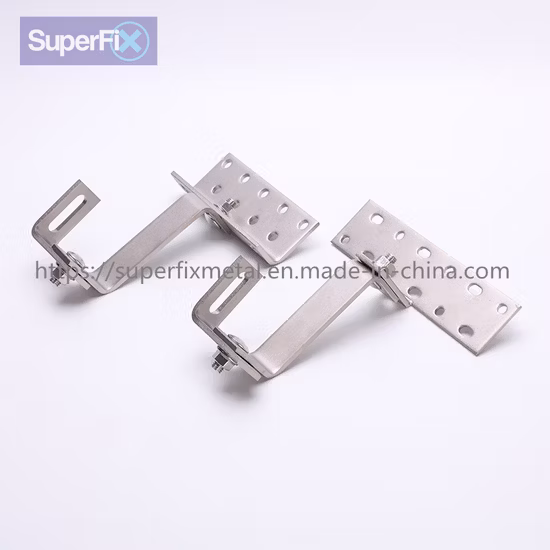 Corrosion Protection Solar Mounting System HDG Triangle Connector Panel Bracket Clamp