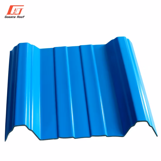 Alta Calidad Roofing Calor De Aislamiento Ligero PVC Teja Laminas De Techo