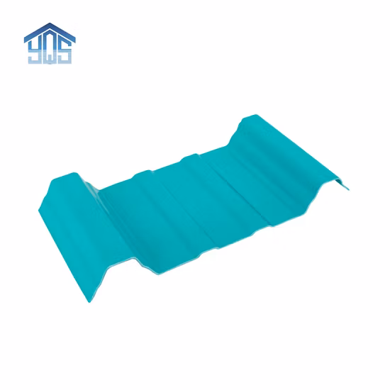 Factory Supply Price PVC Roof Tile Anti Corrosive Trapezoidal Wave UPVC Roofing Sheet for Warehouse