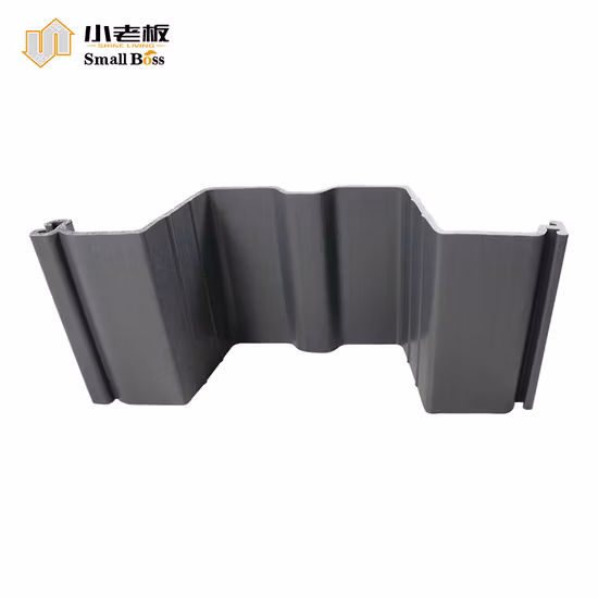 Corrugated Plastic Retaining Wall PVC Sheet Piles U Type Z Type